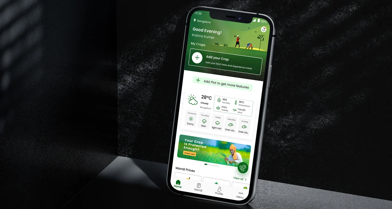Outgrow farmer app