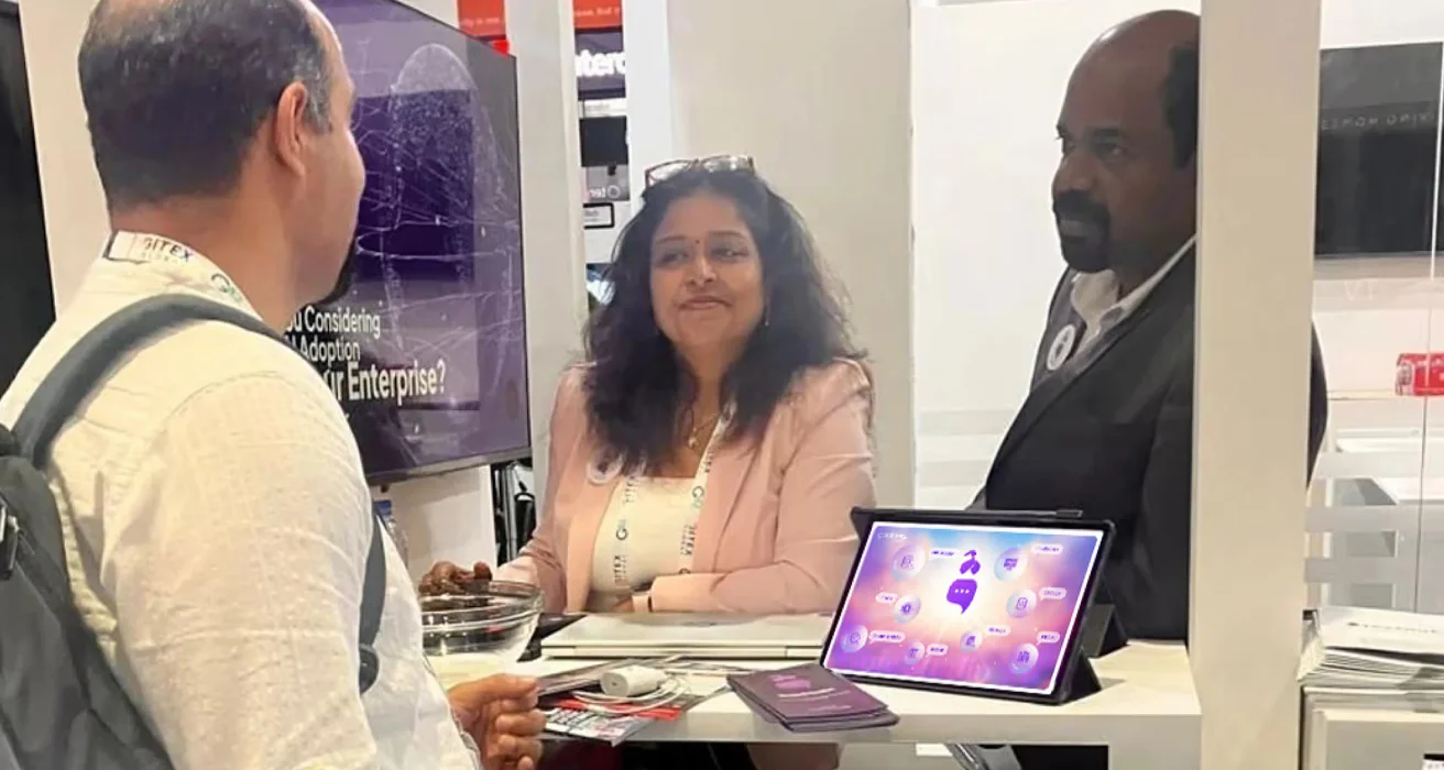 Gapblue booth at GITEX 2024