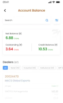 Account balance