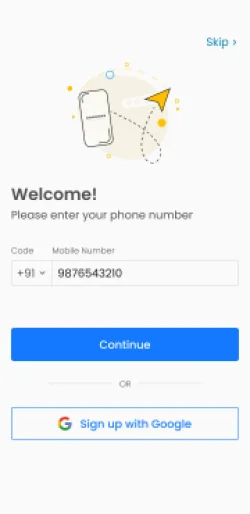 Log in